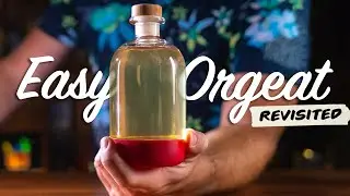 The EASIEST way to make Orgeat - revised!