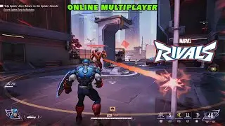 Marvel Rivals | Season 01 - No. 02 | Online Crossplay Multiplayer Team up on PS5, Captain America