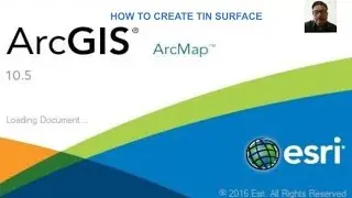 HOW TO CREATE TIN SURFACE IN Arc Map