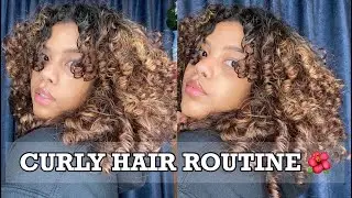 WASH DAY CURLY HAIR ROUTINE | 2C-3A-3B CURLS