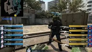 CSGO 128 tick molotov T Stairs