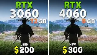 RTX 3060 vs RTX 4060 in Late 2024 // Test in 12 Games