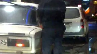 Кавказец заехал на заправку