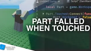 HOW TO MAKE PART FALL ON TOUCH