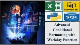 Highlight Sunday from a Date Series |Advanced Conditional Formatting | Weekday