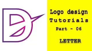 logo design letter design adobe illustrator tutorials