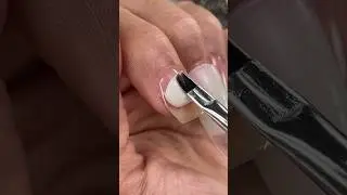 Gurlz Like me LOVE "White a Polygel Nail" Overlay 💅🏽🤍 OooO So Satisfying #nails