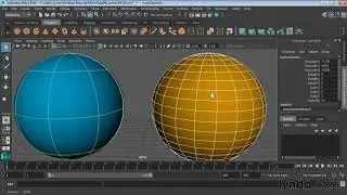 29. Различия между NURBS и полигонами. Курс Maya для начинающих. Урок №29