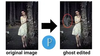 How to edit creepiest ghost photos in android pixellab (creepiest photobombs/horror) [Dr.sci]