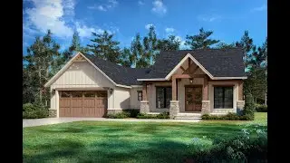 MODERN FARMHOUSE PLAN 041-00355 WITH INTERIOR