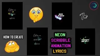 How to Edit Neon Scribble Animation lyrical video editor || alight motion tutorial in telugu 2021 🔥⚡