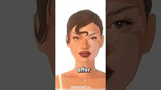 before vs after create a sim 🤎💫 