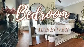 BEDROOM MAKEOVER | New Paint Color + Simple Bedroom Styling
