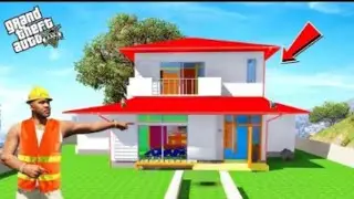 Franklin Build New House For Schinchan In GTA 5 