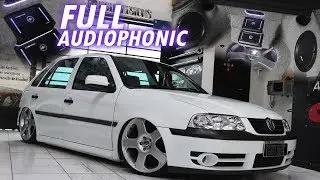 GOL BAIXO NA FIXA COM SISTEMA DE SOM AUDIOPHONIC! - East Side Kustom$