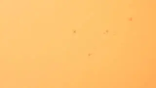 Nikon P1000 -- Zooming the SUN with Sunspots!! No telescope - just a camera!! WITHOUT SUN  FILTER