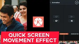 Photo moving video editing in kineMaster (2020)
