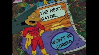 My favourite episode is the one where Chief Wiggum is directing the Radioactive Man movie