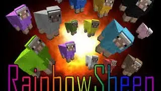 Minecraft 2014 - How to make Rainbow Sheep
