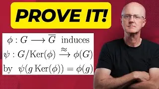Prove the First Isomorphism Theorem for Groups