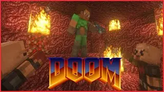 Minecraft | Doom Dude Adventures | EP 1 | Doom Hangar E1M1