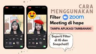 How to use Filters like Instagram and snapchat on Zoom Meeting on smartphone