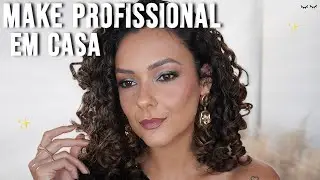 Maquiagem para formatura com brilho ✨ faça sua maquiagem em casa!