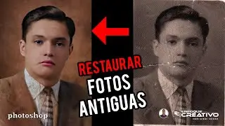 RESTAURAR FOTOS ANTIGUAS con INTELIGENCIA ARTIFICIAL [ Neural Filters]  2023