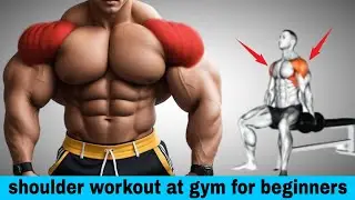 Shoulder Workout At Gym For Beginners