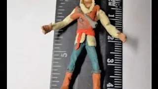 Персонаж игры Assassin’s Creed из пластилина.