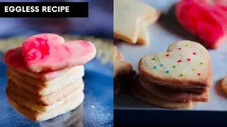 Quick and delicious Shortbread cookies recipe | Recipes for valentine's day cookies