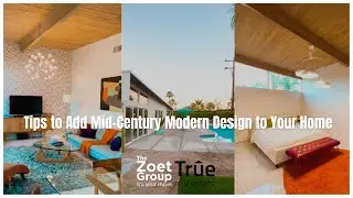 Tips to Add Mid-Century Modern Design to Your Home!