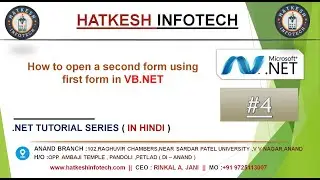 #4 How To Open A Second Form using First Form in VB.NET ?