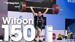 Witoon Mingmoon (56kg, Thailand) 150kg Clean and Jerk 2016 Junior World Weightlifting Championships