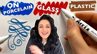 ACRYLIC MARKERS (✅ or❌) First Impressions 📦 UNBOXING & TESTING #Arrtx