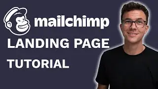 Mailchimp Landing Page Tutorial 2021 (Create a Free Landing Page with Mailchimp)