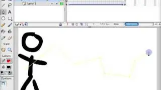 Adding a Motion Guide in Flash