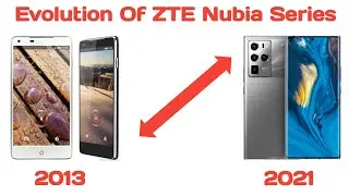 Evolution Of ZTE Nubia Phone's 