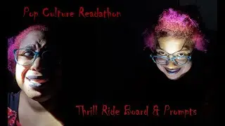 Pop Culture Readthon||Thrill Ride Prompts w/ Books