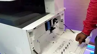 New printer review Hp A3 size printer hp laserjet MFP M436 nda  and  pagewide managed color E 7760