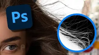 Recorte perfecto de cabello en Photoshop - Técnica rápida