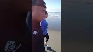 holding hands while walking
