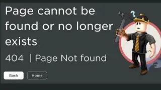 Ошибка 404 в роблокс
