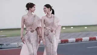TkNur Songkran national thai costume 