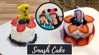 HOW TO MAKE BABY SMASH CAKES FROM SCRATCH | EGG FREE CAKE RECIPE | DIY