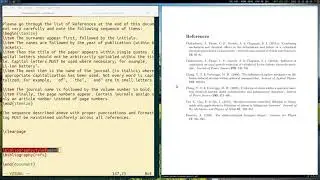 Automatic reference and citation with LaTeX and BibTeX