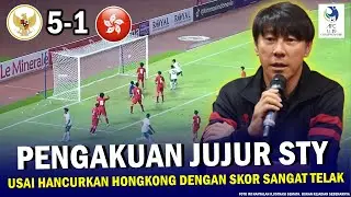 🔴 SEBUAH PENGAKUAN JUJUR !! Shin Tae Yong Langsung NGOMONG Begini Usai Timnas Indonesia vs Hongkong