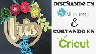 Como diseñar en Silhouette studio básico y mandar a cortar ese diseño en CRICUT.
