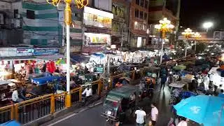 City Street Night View..
