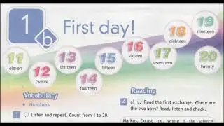 Spotlight 5 Student's Book Module 1 School Days page 28 ex. 1 Numbers 11-20 